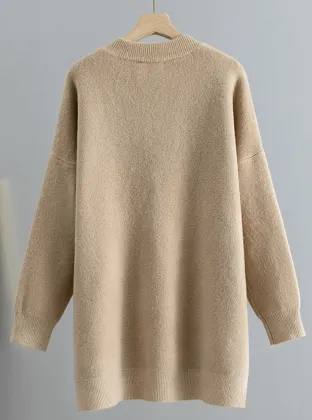 Graceful Knitted Bottoming Shirt