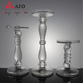 Long stem glass candle holder votive candle holders