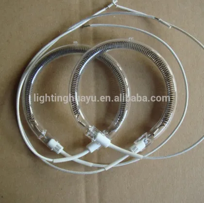 Far Infrared Round Electric Heating Element Carbon Fiber
