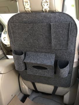 Car Seat Back Multi-Pocket Hanging Storage Bag