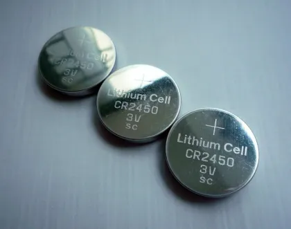 Cr2450 3v 500mah Lithium Button Cell Battery Recharge Lithium Ion Batteries