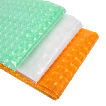 3D Water Cube Translucent Shower Curtain: Waterproof, Anti-Stick, Thickened, and Mold-Resistant Bathing Solution
