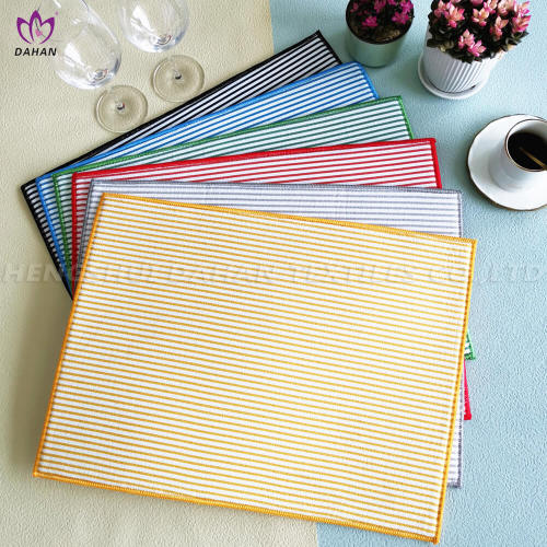 Dish Drying Pad Dish drying mat with both sides printing Manufactory