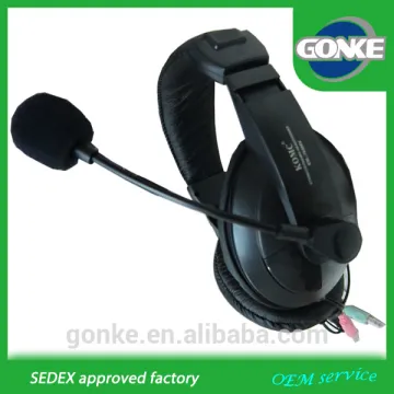 headphone microphone computer gaming earphone noise cancelling