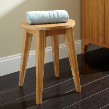 Bamboo Bathroom Stool/Shower Chair