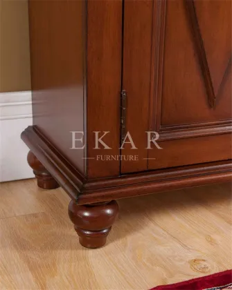 Neo Classic Furniture Wooden Shoe Shelf Wooden Furniture Shoe Cabinet
