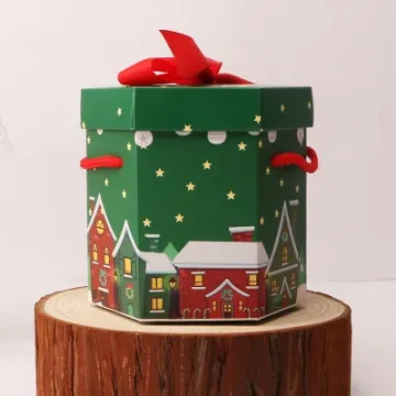 Customized Christmas Printing Paper Boxes