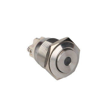 Switch butang tekan logam kalis air 5A 250VAC 16mm tinggi