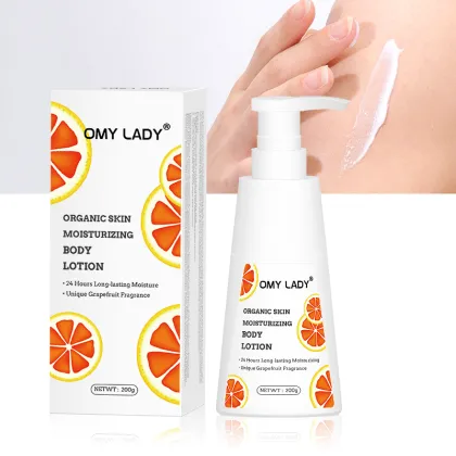OMYLADY Organic Grapefruit Moisturizing Cream - Anti-Aging & Anti-Wrinkle Body Cream
