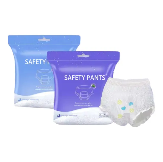 Sanitary napkin safety pants