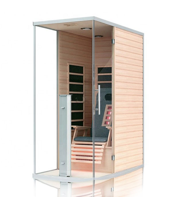 Sauna portátil Beneficios Hemlock Sauna Venta caliente Sauna infrarroja lejana