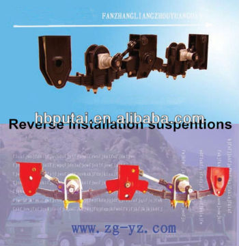 Trailer Truck Reverse installation suspension