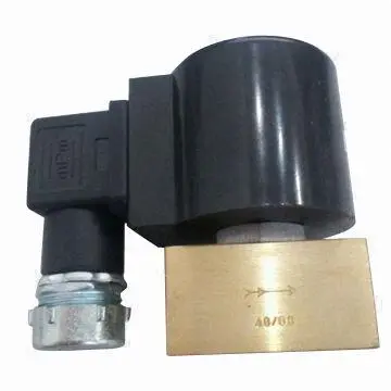 Exhaust solenoid valves for air compressor