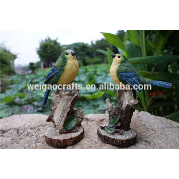 Custom Bird Polyresin Animal Figurine for garden decoration