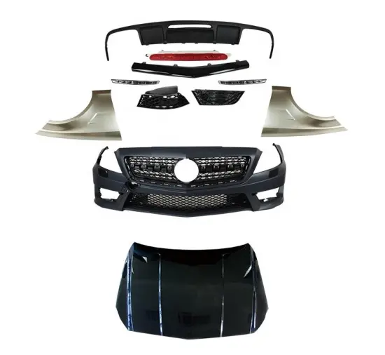 Mercedes-Benz CLS W218 Car Accessories Body Kit: Upgrade to CLS63 AMG, CLS300CGI, CLS350CGI Bumper