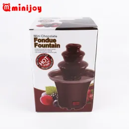 chocolate fondue fountain and processing machine