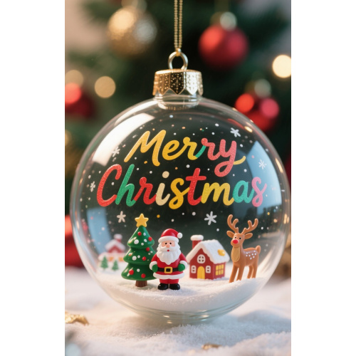 Glass ball christmas ornaments