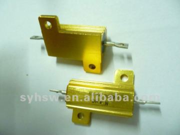 Aluminum case wire-wound resistors