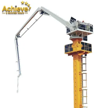 Concrete Spreader and Distributor Equipment - Factory Placing Booms