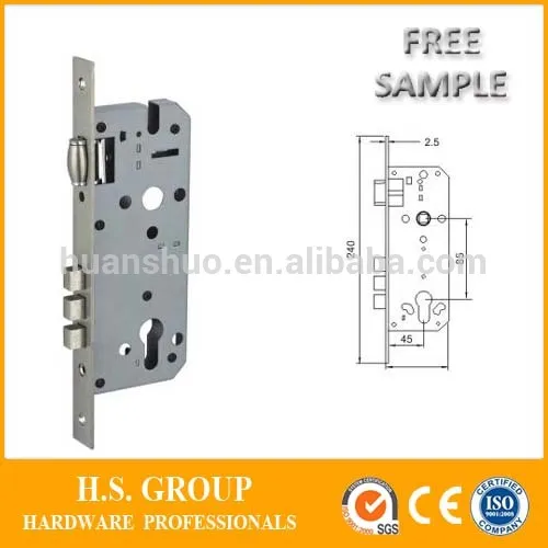 euro lock cylinder with key and high quality 101 lock 8545-3D-18