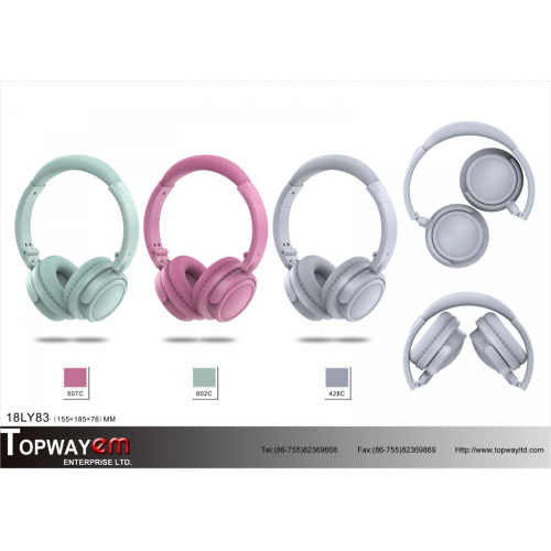 Bluetooth 5.0 On-ear Headphone with NTC Function