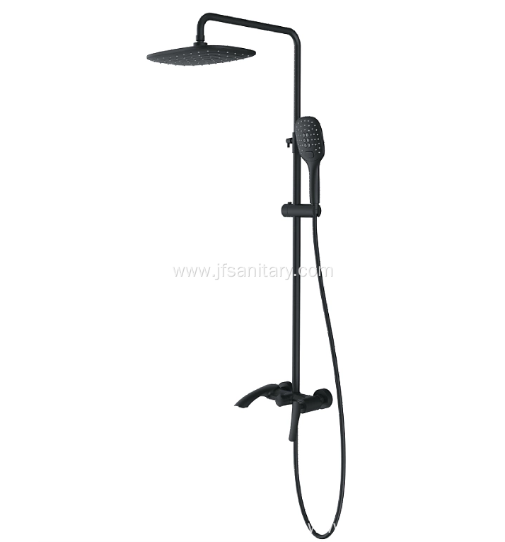 Wall-Mounted Shower Sets With Single Handle