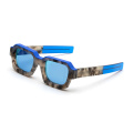 Square Acetate Men's Sunglasses