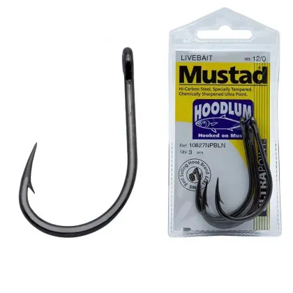 Mustad Jigging Hooks Mustard Hooks 10827 - HOODLUM Fishing Gear