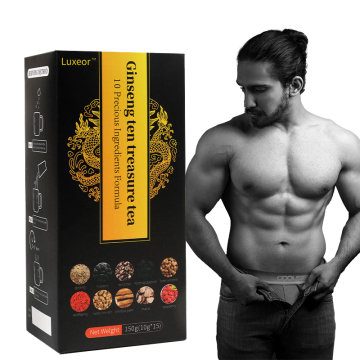 China Ginseng Treasure Kräuter Aroma -Gesundheitsmischtee für männliche Fruchtbarkeit