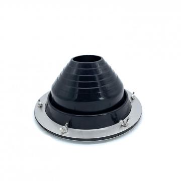 Round Base Penetration Seals Rubber Waterproof Roof Flashing