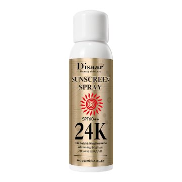 Disaar Spray de crème solaire durable pour le visage et le corps