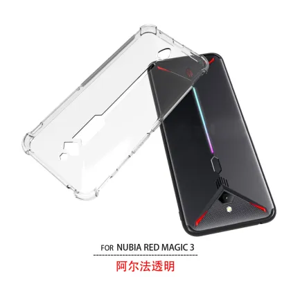 Transparent Shockproof TPU Phone Case for ZTE Nubia Red Magic 3, Magic 6, Z50 Ultra 5G, Red Magic 8 Pro