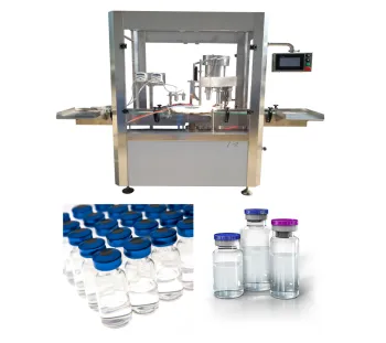 Auto Vial Filling and Capping Machine for 10ml Glass Vials