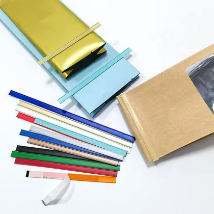 Double Wire Twist Ties for Coffee and Bread Packaging