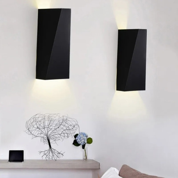 JYLIGHTING Modern Geometric LED Metal Wall Lamp