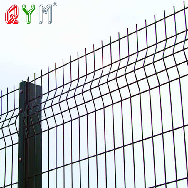 I-Galvenized Steel Belded Curved 3D Uthango lwe-Welded Mesh Uthango