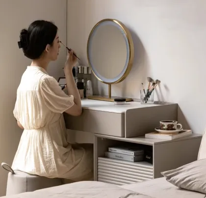 Dressing table with storage