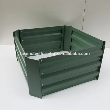 Metal garden furniture garden bed