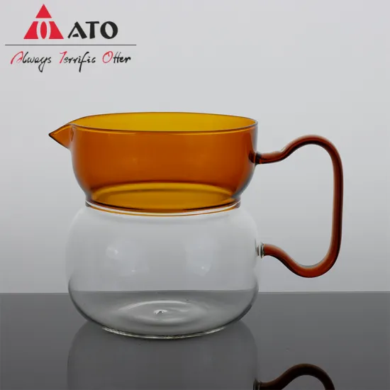 Colored Heat Resistant Borosilicate Glass kettle for Home