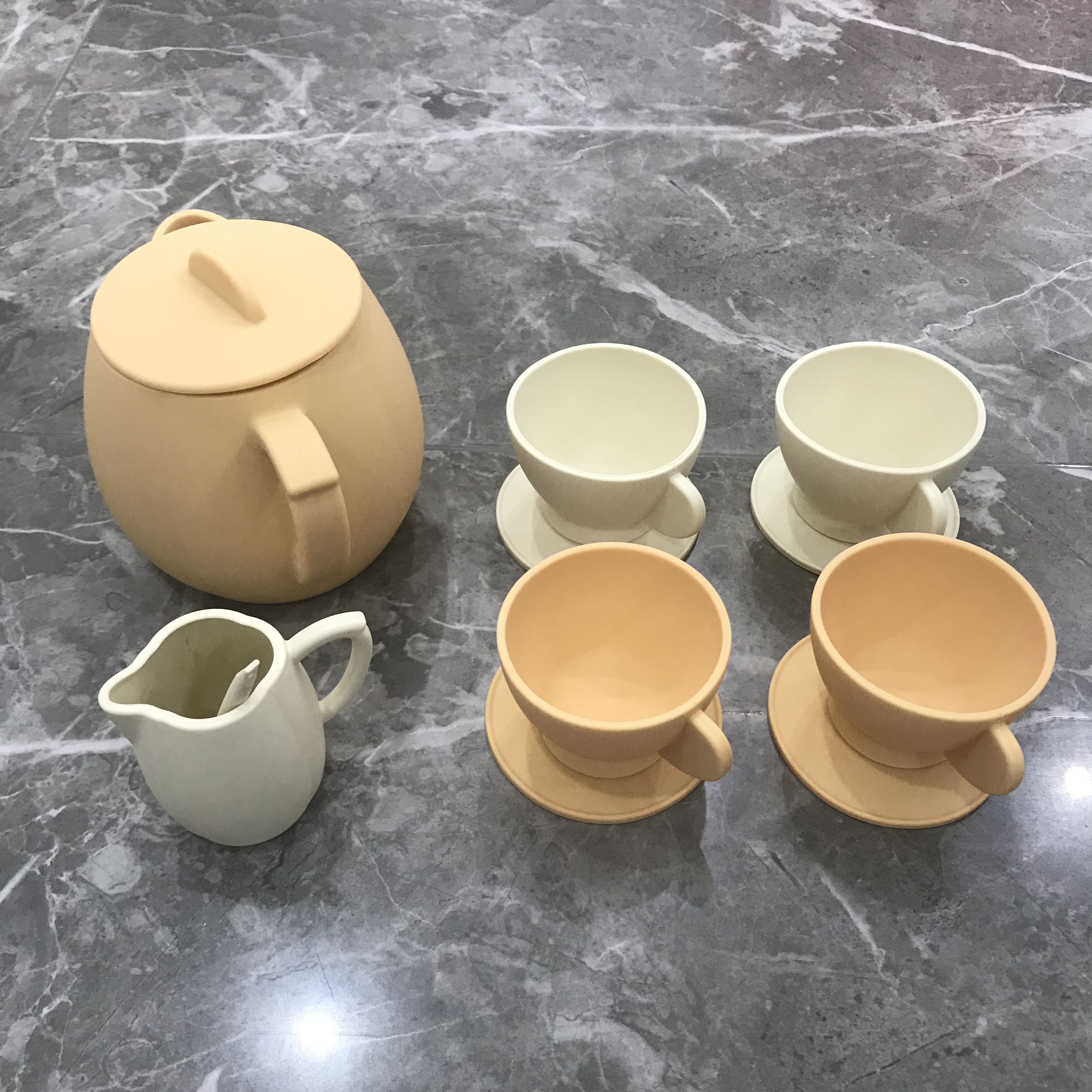silicone tea set toys MFZ-G010