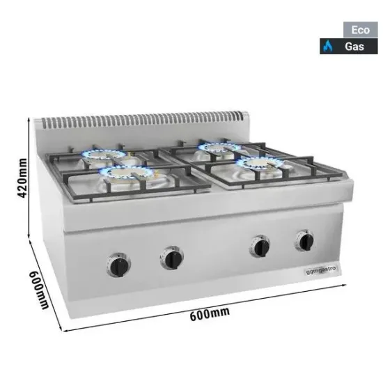 Commercial Cooking Equipment Gas Stove with 4 Burners