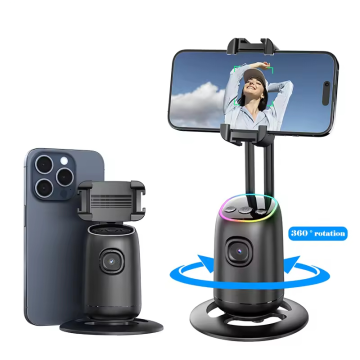 Bán hàng trực tiếp thương hiệu: P05 Gimbal ổn định với vòng quay 360 °, theo dõi khuôn mặt tự động, người giữ điện thoại di động &amp; Selfie Stick