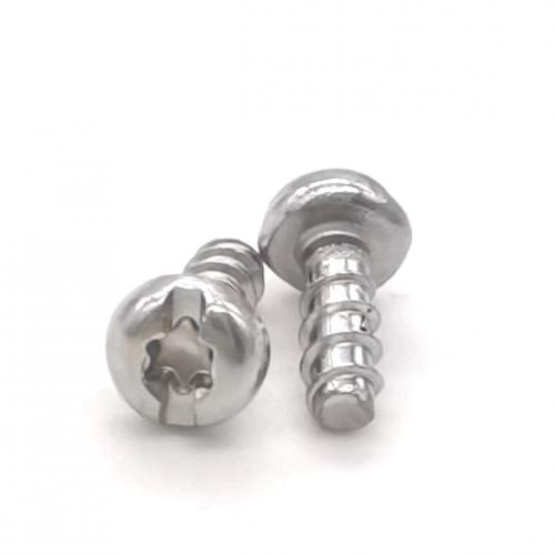 SS304 Torx Slotted Pan Head Tapping Screw ST2*6