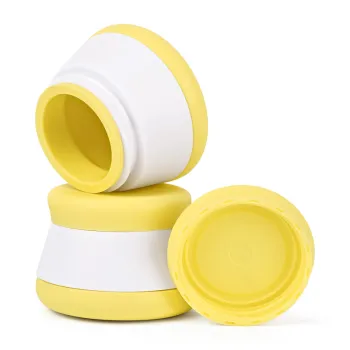 Factory Wholesale Lightweight TSA Approval Leak Proof Food Grade Silicone Cosmetic Container