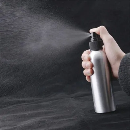 Empty Aluminum Spray Bottles - 1 oz, 100 ml, 120 ml