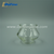 130ml Clear Glass Wide Mouth Diamond Votive Candle Holders/ Potpourri Jars