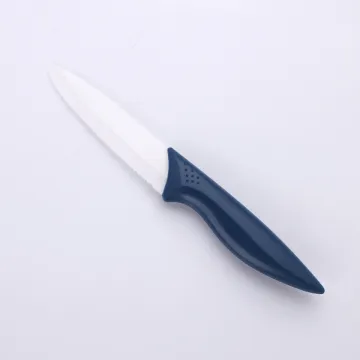 Blue Handle Ceramic Knife 4 Inches Steak Knife