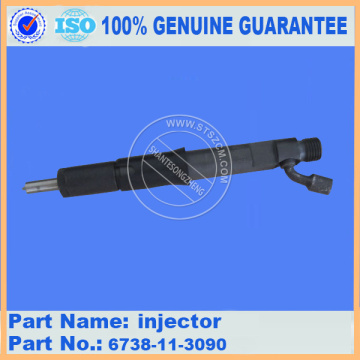 excavator PC220-7 injector 6783-11-3090