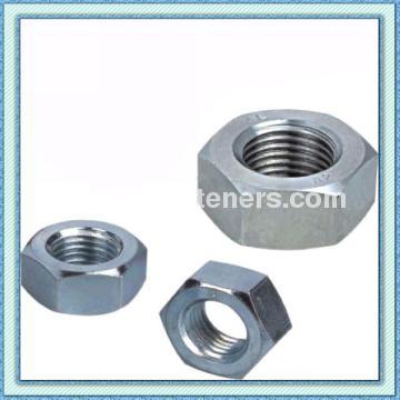 Din934,Heavy Hex Nuts,zinc plated nuts