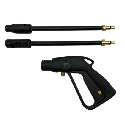 High Pressure Spray Nozzle Water Jet Gun with Extension Lances for Anlu/Nilfisk